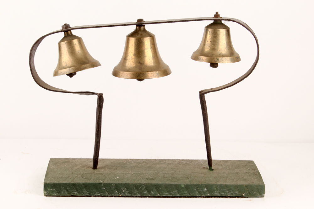 Antique Horse Harness Brass Sleigh or Carriage Bells