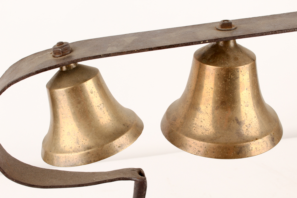 Antique Horse Harness Brass Sleigh or Carriage Bells