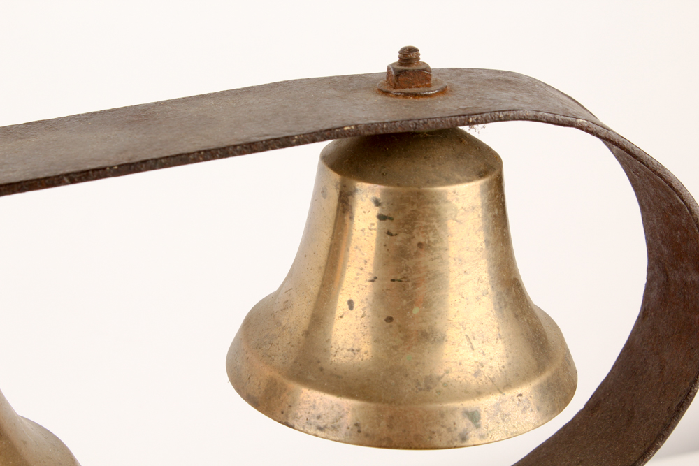 Antique Horse Harness Brass Sleigh or Carriage Bells