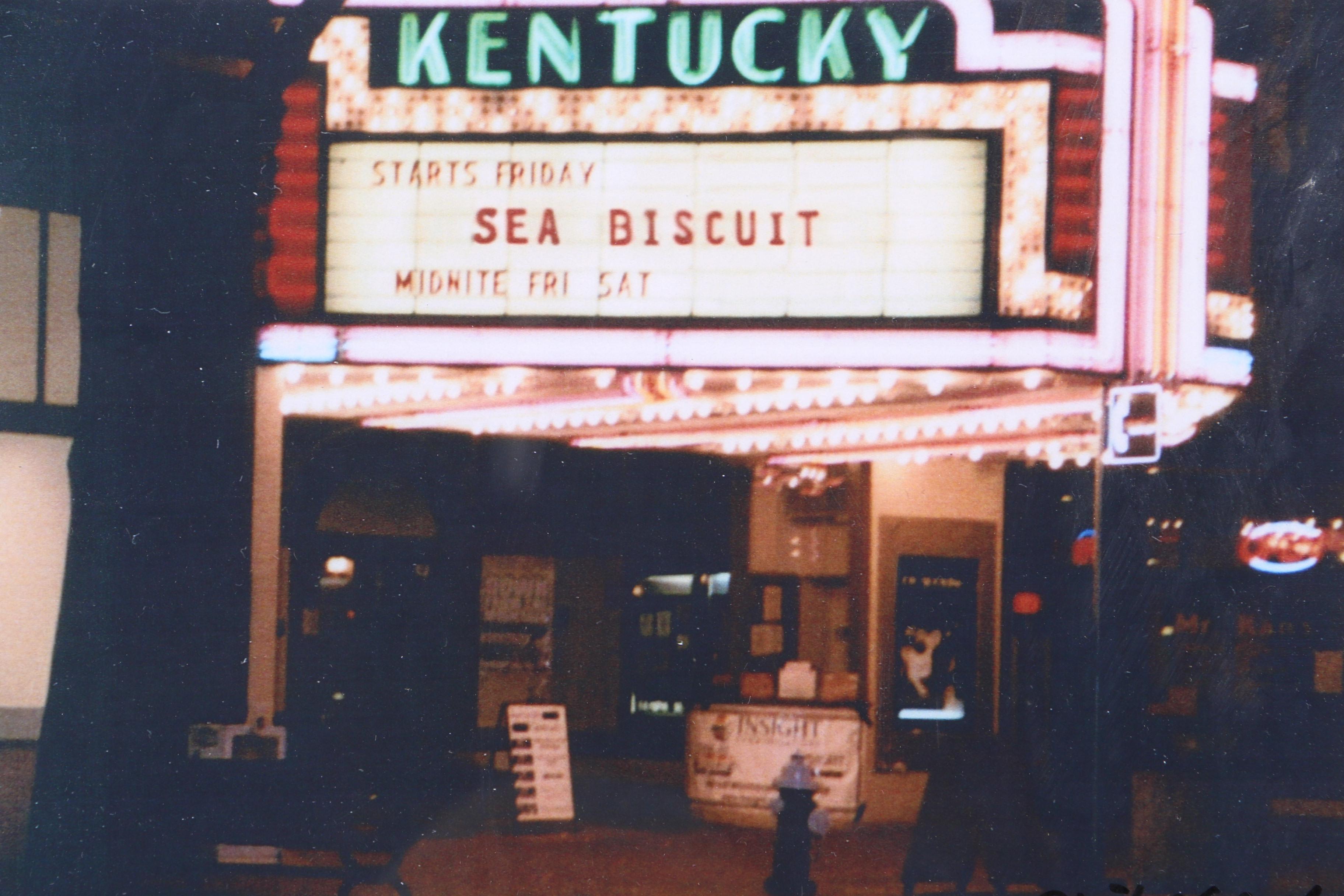 Mike Creech Offset Lithographs "Cypress Swamp" and "The Kentucky Theater"