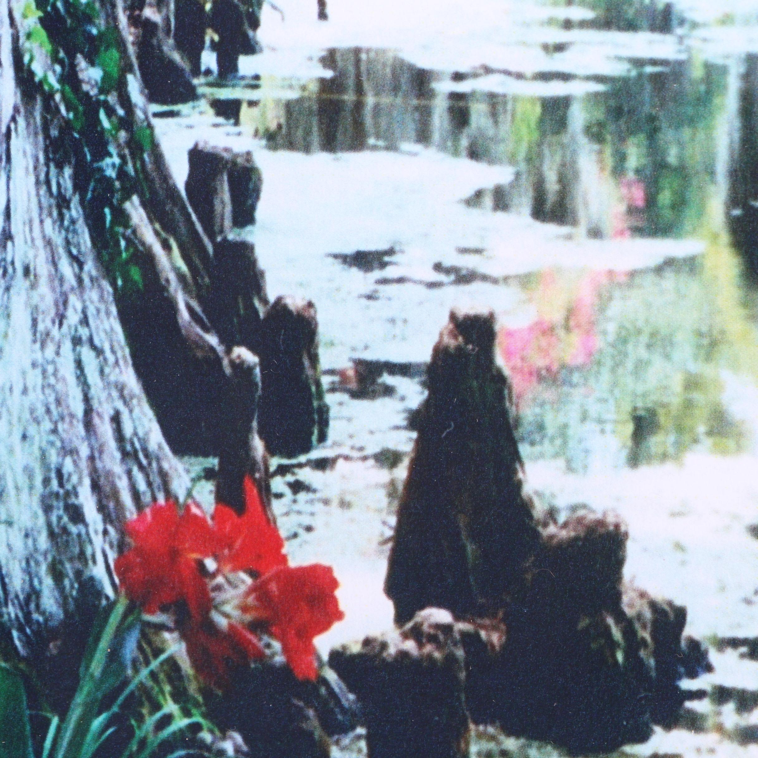 Mike Creech Offset Lithographs "Cypress Swamp" and "The Kentucky Theater"