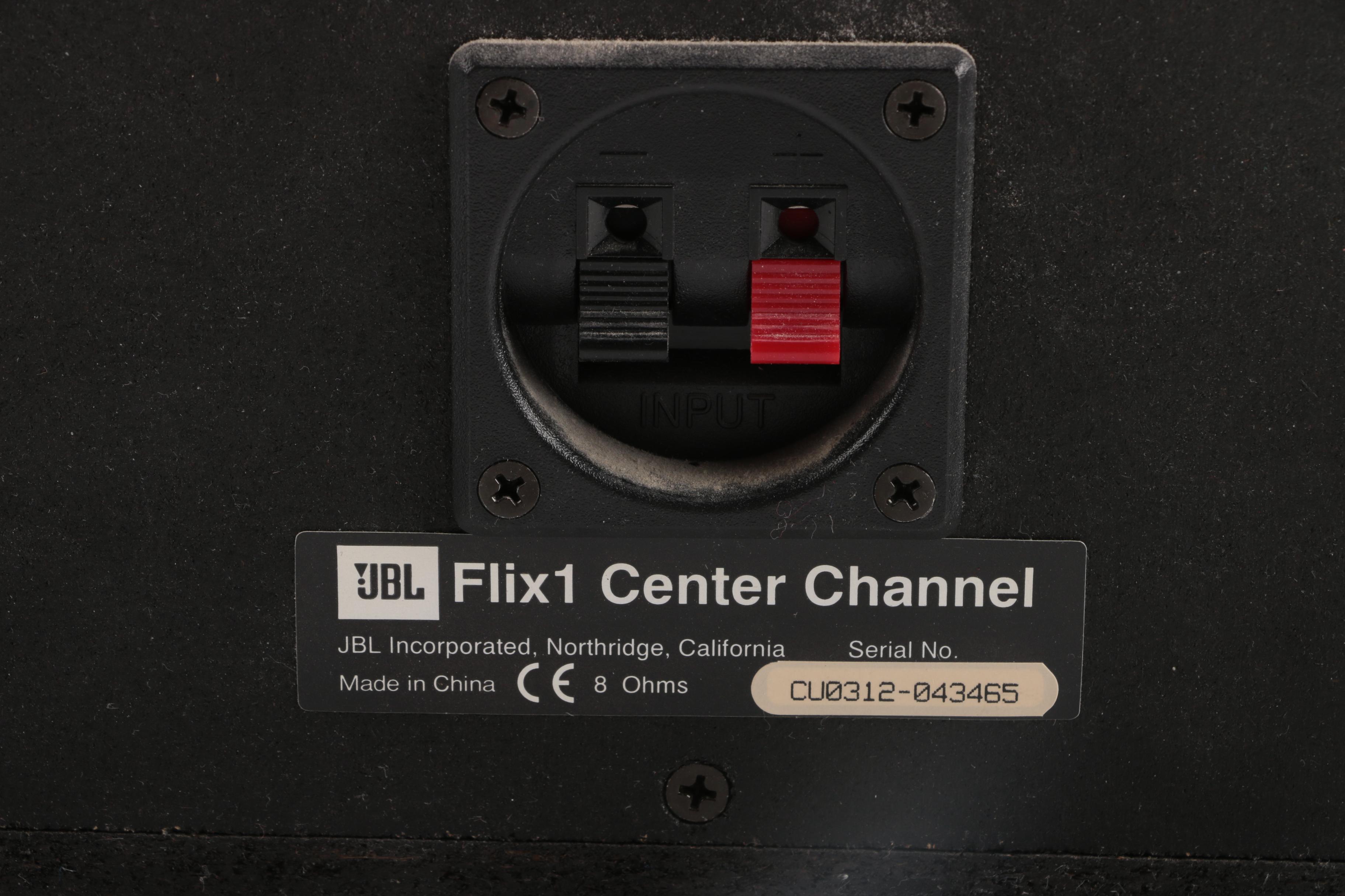 JBL Flix 1 Center and Surround Speakers