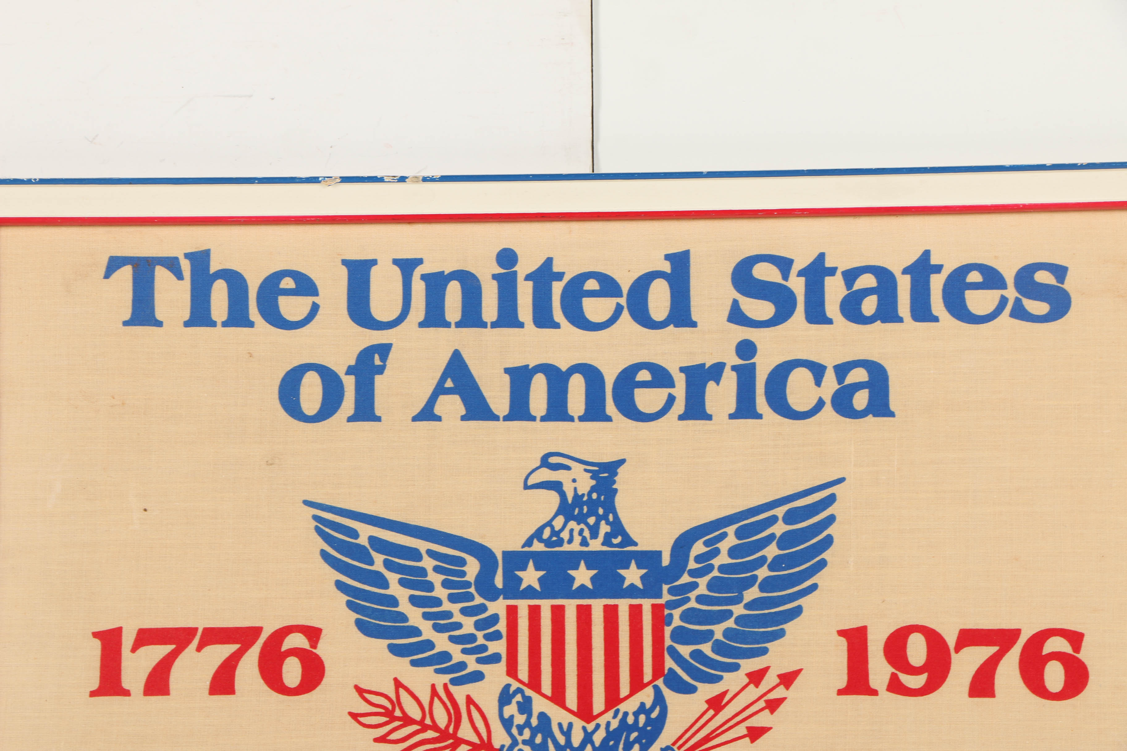 Serigraph on Fabric "An American Bicentennial Family"