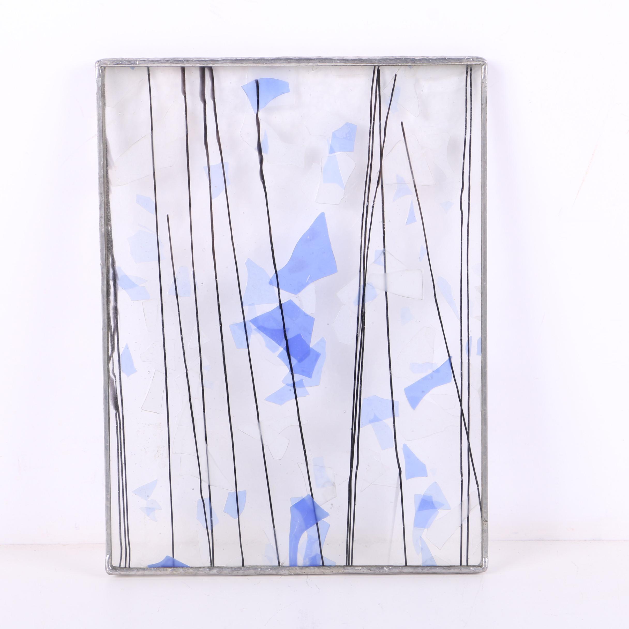 Abstract Confetti Glass Panel