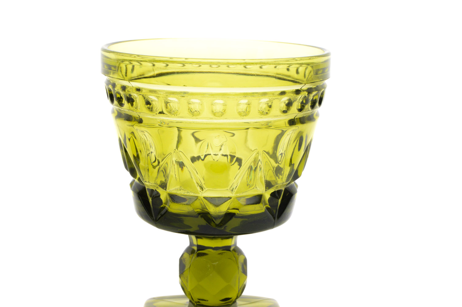 Fostoria "Argus" Green Glassware for Henry Ford Museum and Colony Green Glass