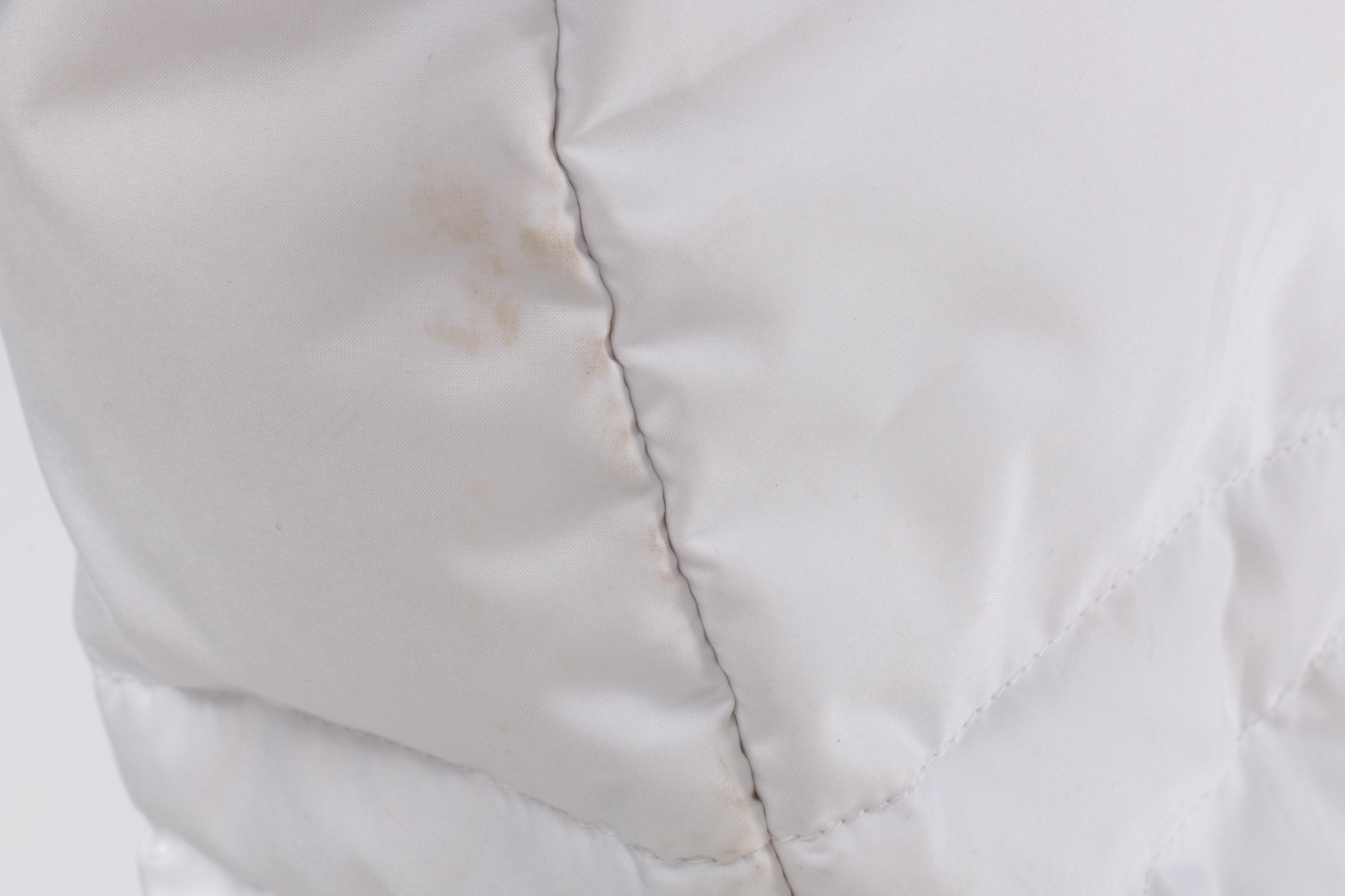 Women's The North Face 550 White Puffer Coat