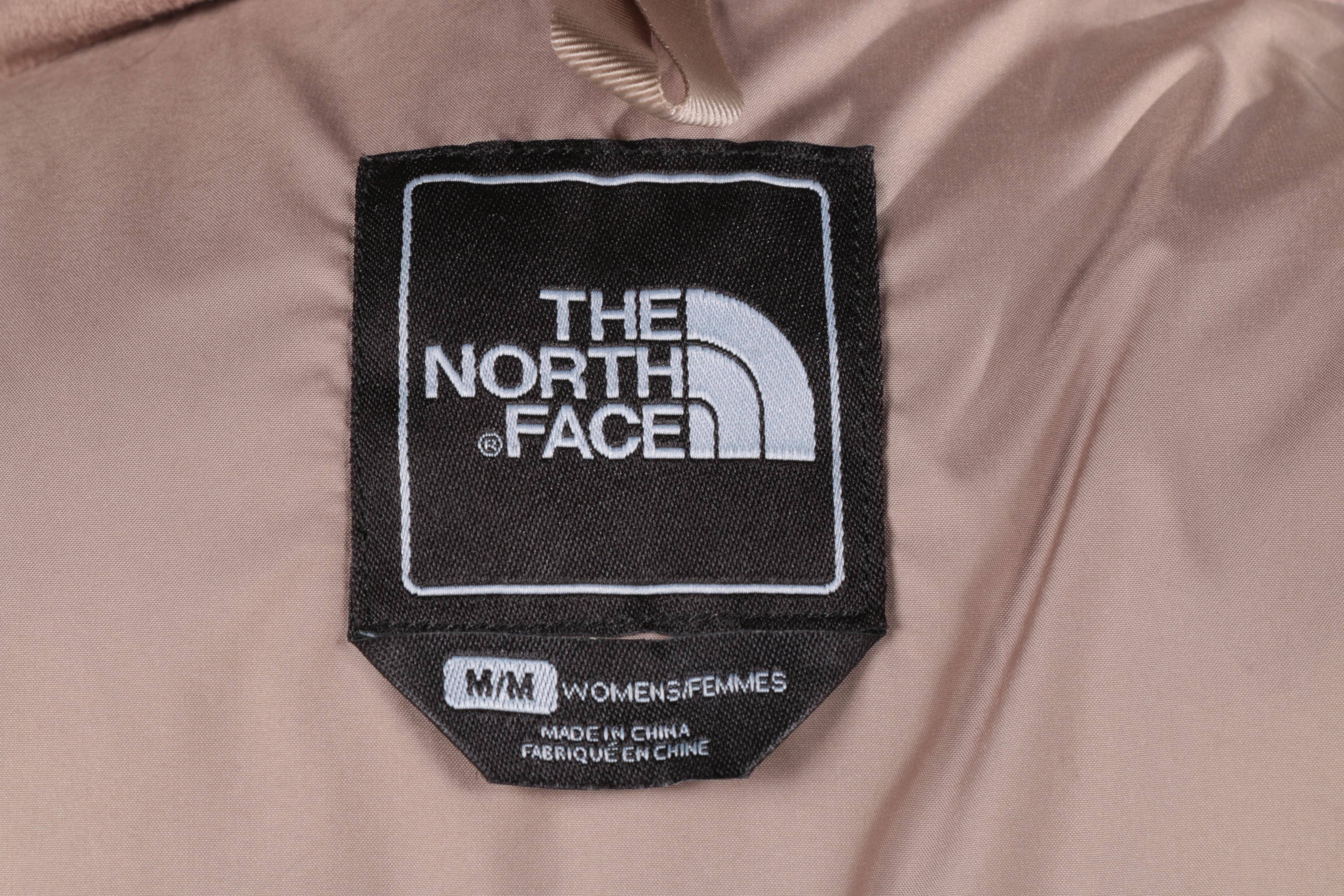 Women's The North Face 550 White Puffer Coat