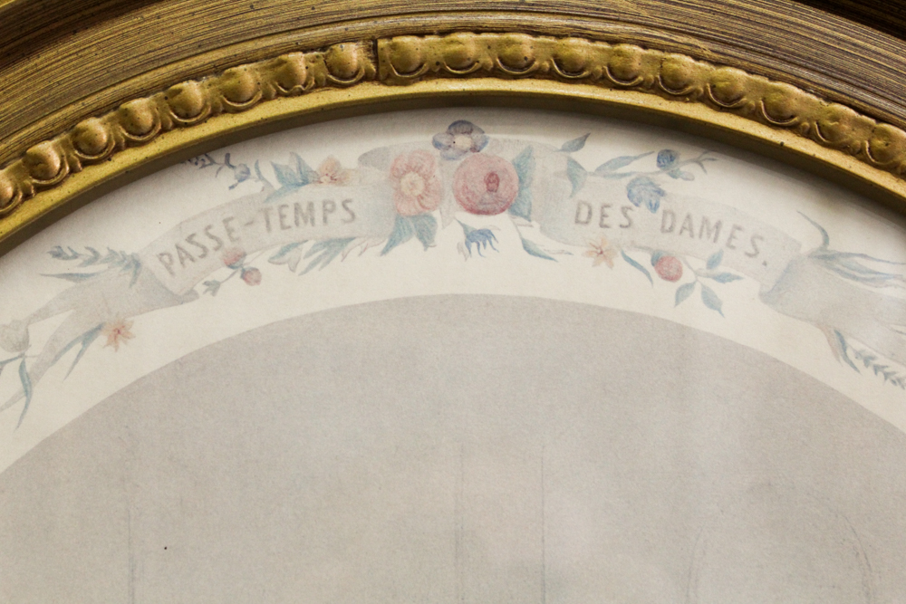 Offset Lithograph on Paper After Fashion Illustration