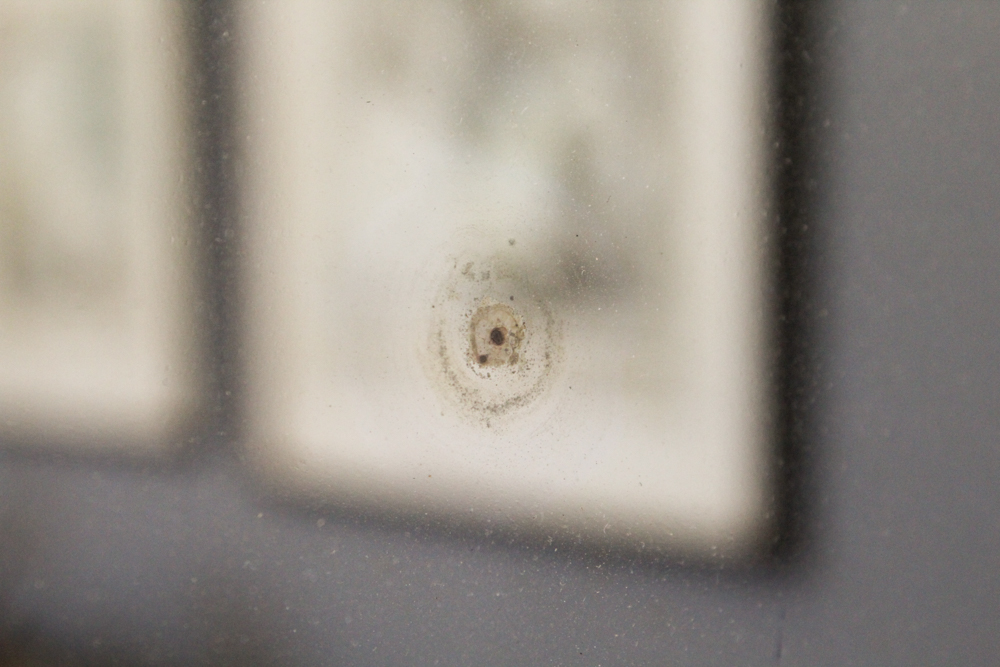 Vintage Captain's Wheel Style Wall Mirror