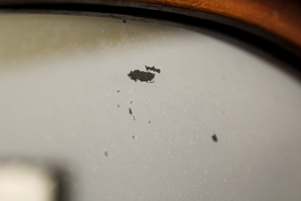 Vintage Captain's Wheel Style Wall Mirror