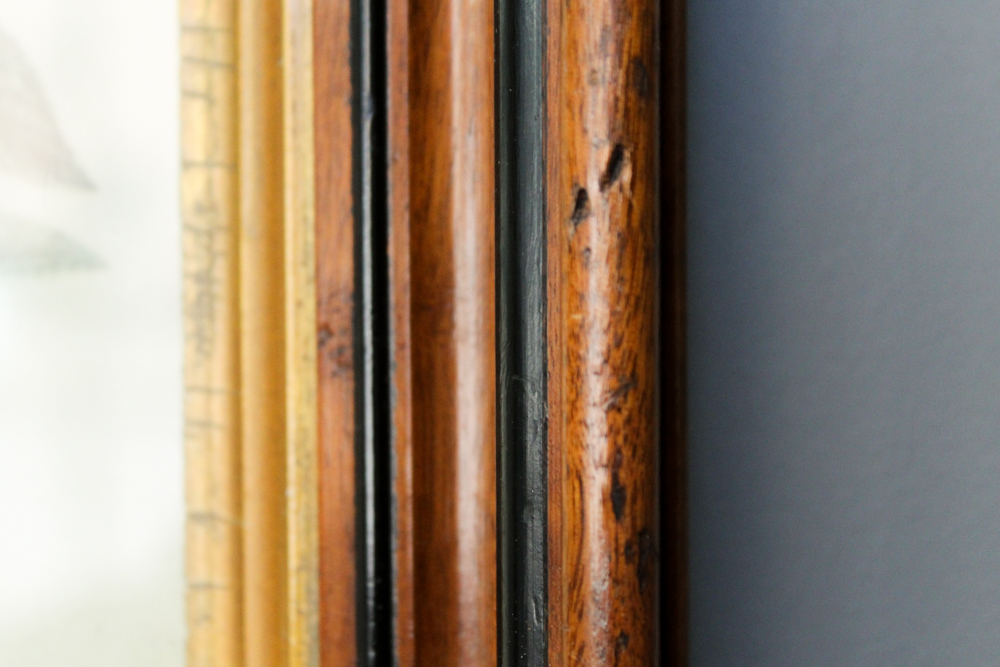 Framed Offset Lithographs Including After Henry C. Andrew's "Rosa Mundi"