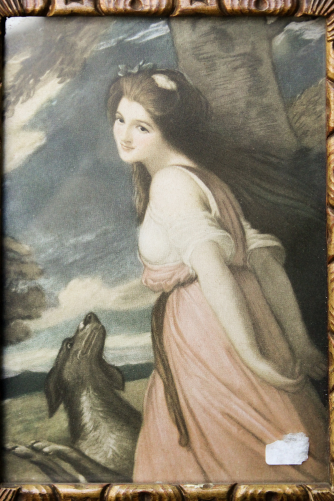 Framed Offset Lithographs Including After Henry C. Andrew's "Rosa Mundi"