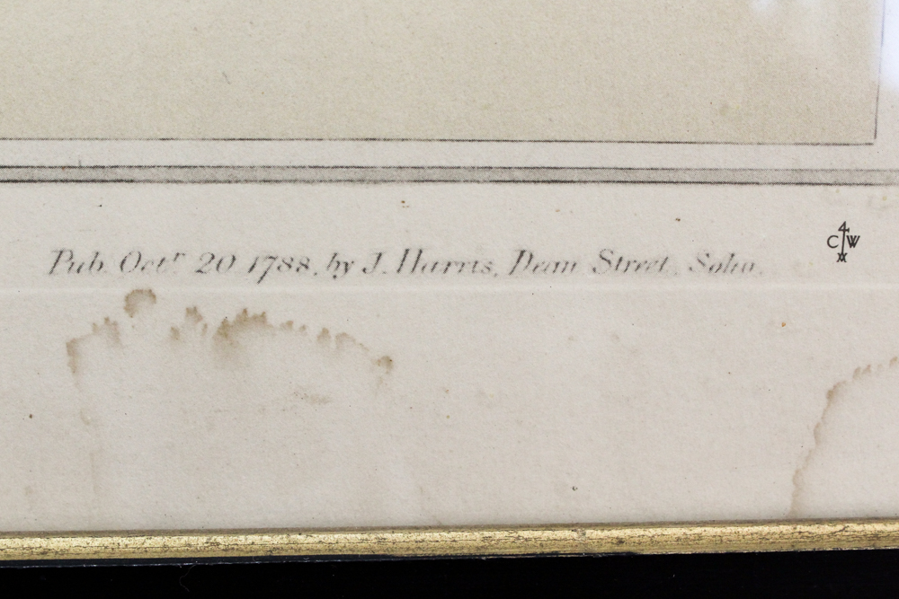 Framed Offset Lithographs after Thomas Rowlandson Etchings