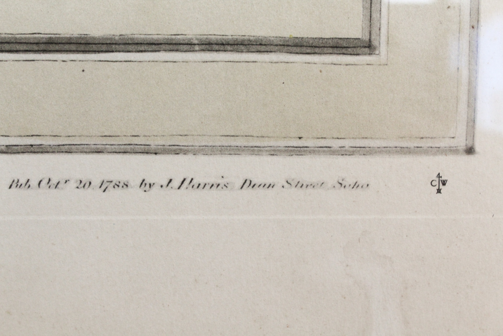 Framed Offset Lithographs after Thomas Rowlandson Etchings