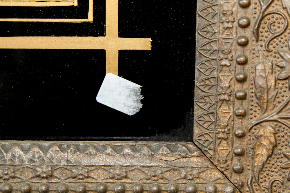 Framed Chromolithograph on Paper of a Couple