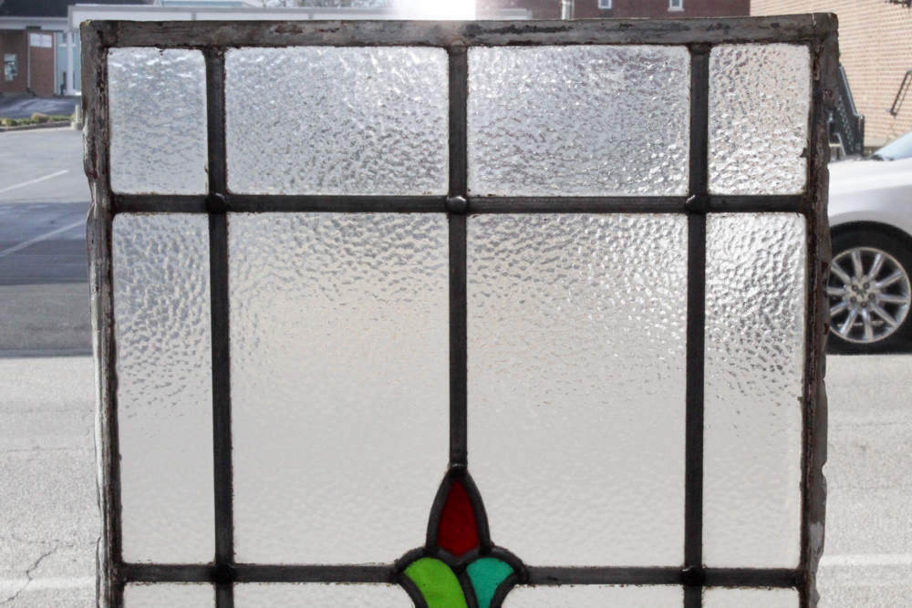 Vintage Stained Glass Window