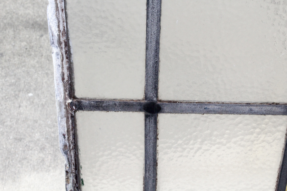 Vintage Stained Glass Window