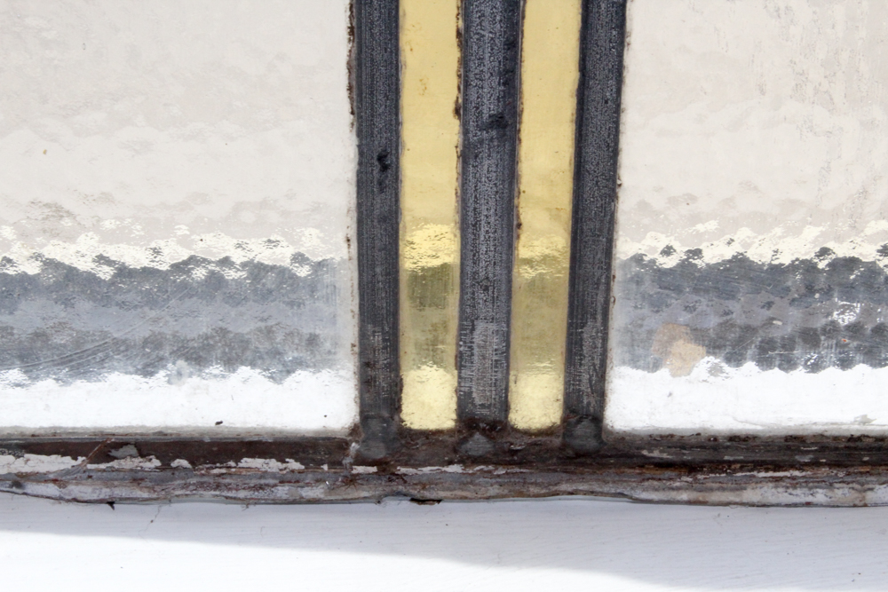 Vintage Stained Glass Window