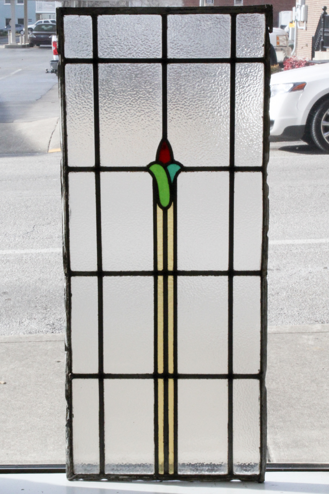 Vintage Stained Glass Window