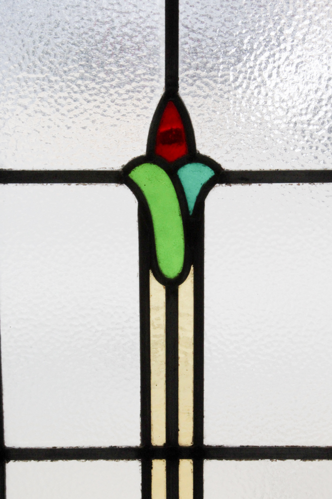 Vintage Stained Glass Window