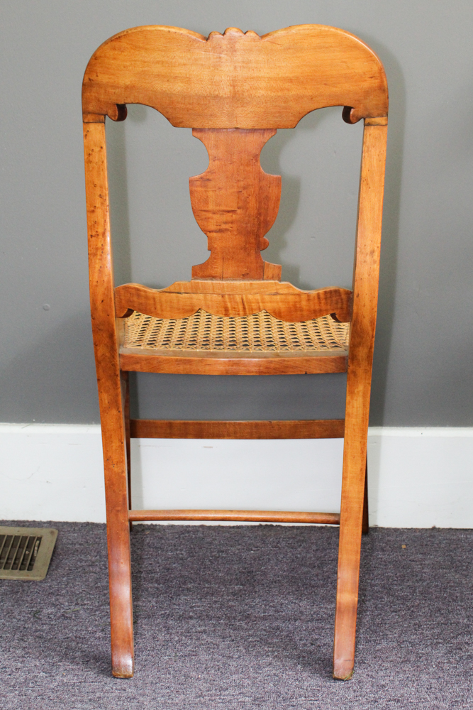 Assortment of Caned Seat Side Chairs