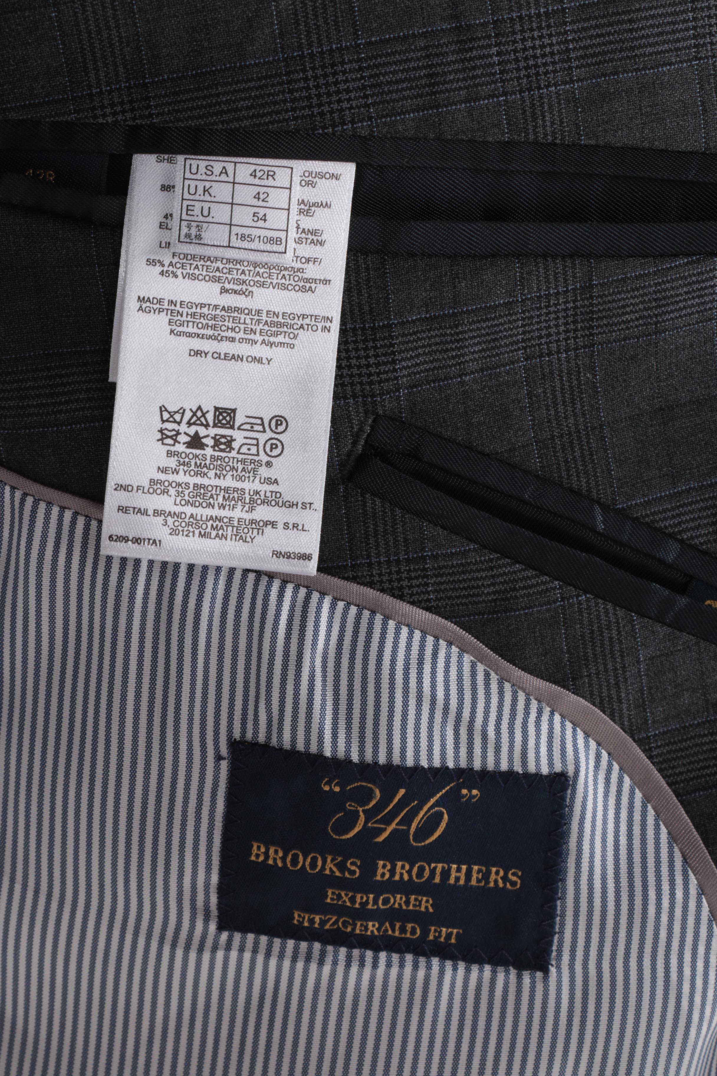 Men's Brooks Brothers 346 Suit and Sport Coats