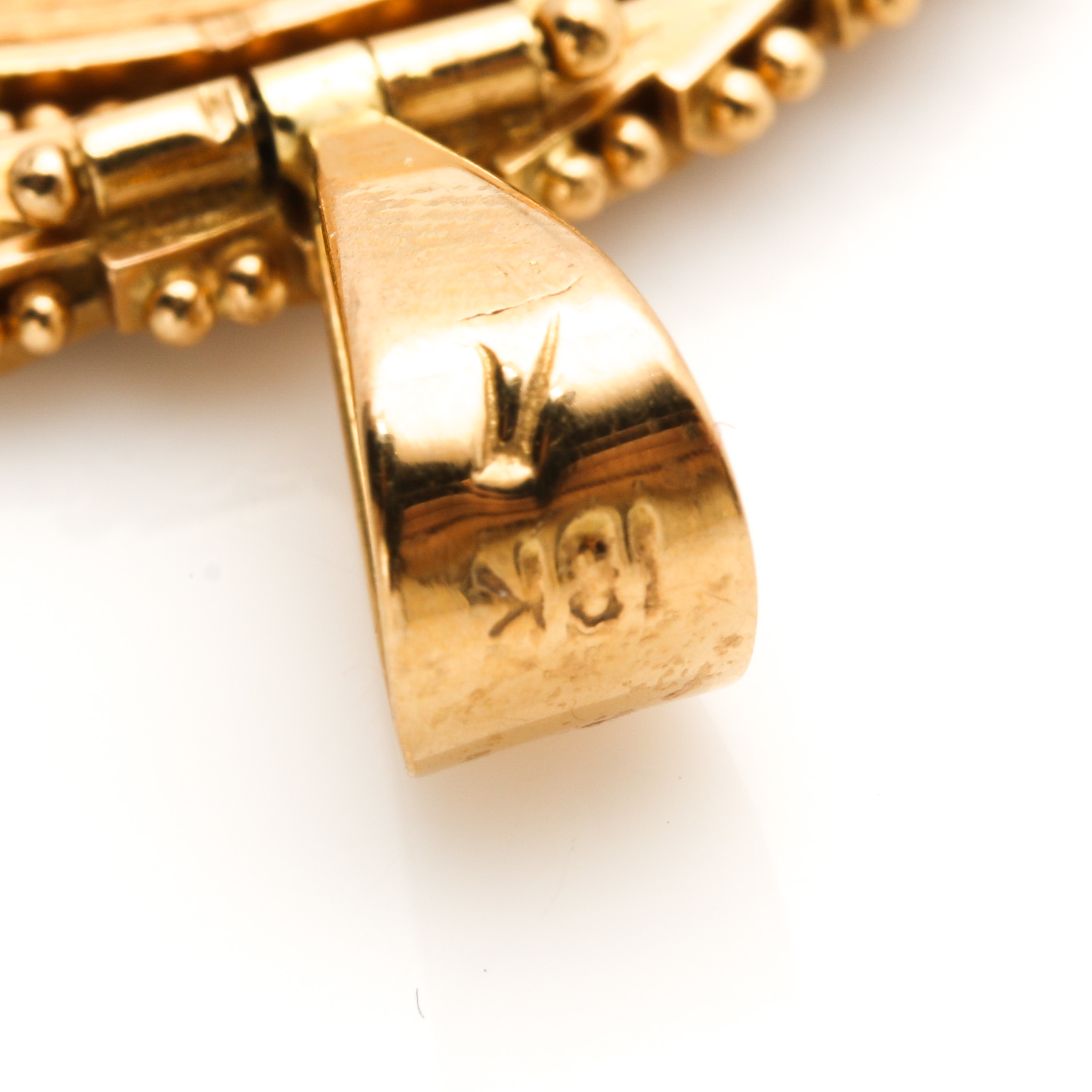 1959 Mexican 10 Peso Gold Coin Pendant