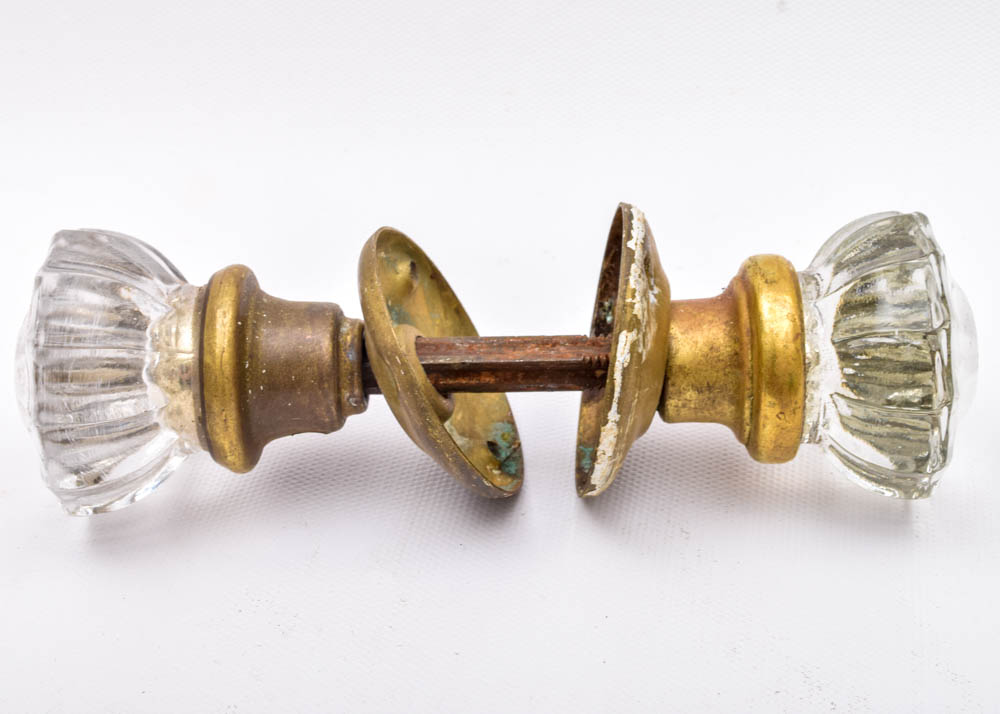 Antique Crystal Door Knobs and Hardware