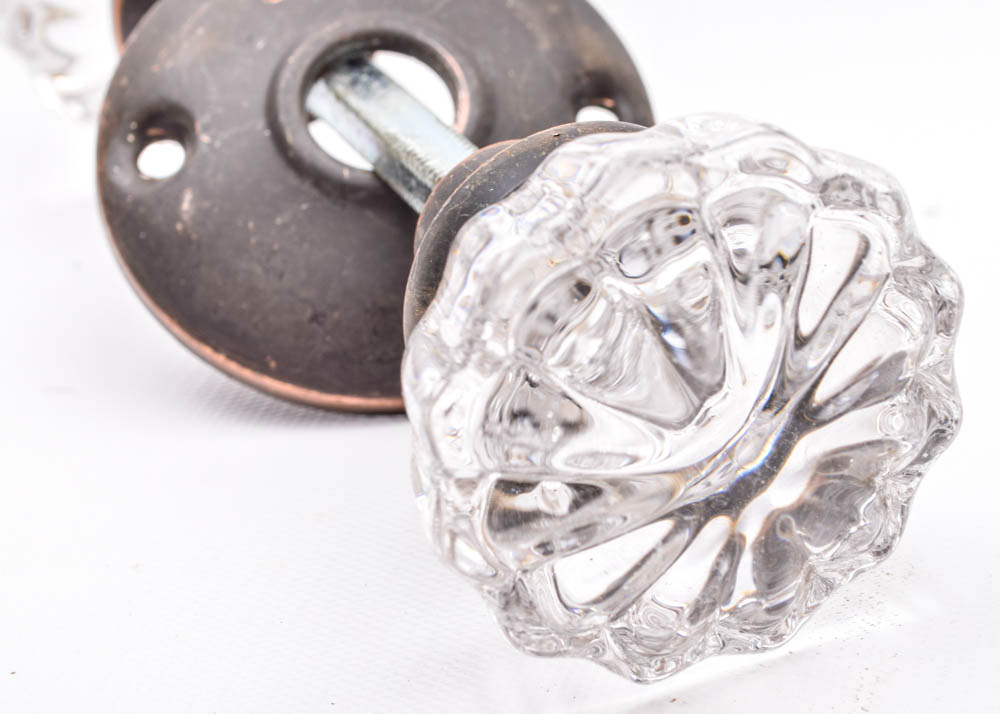 Antique Crystal Door Knobs and Hardware