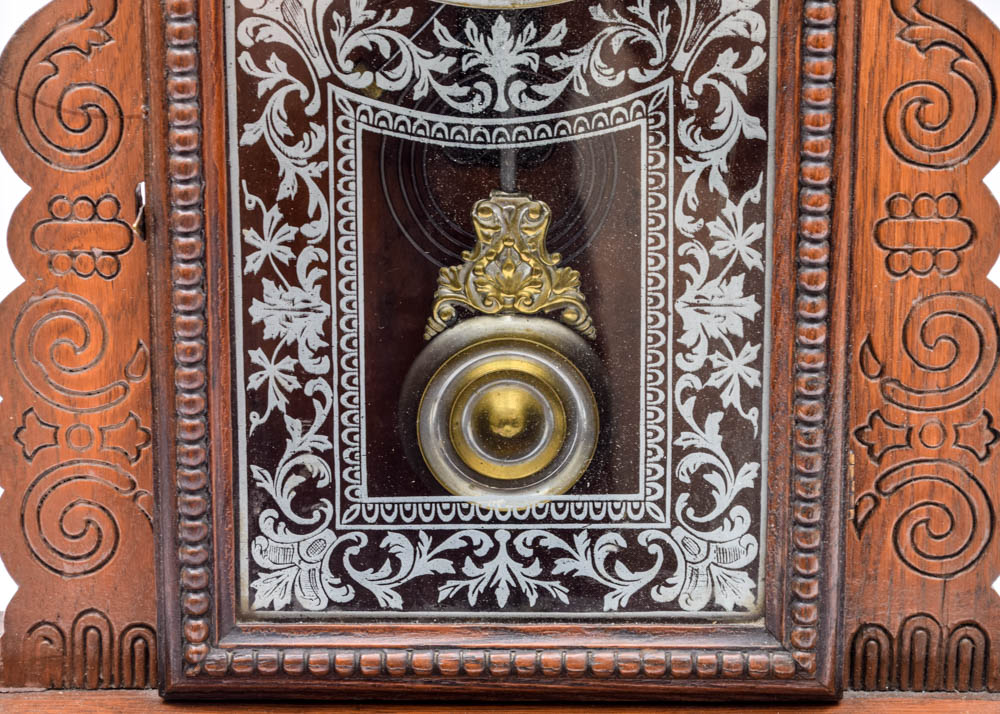 Vintage Ansonia Gingerbread Mantel Clock