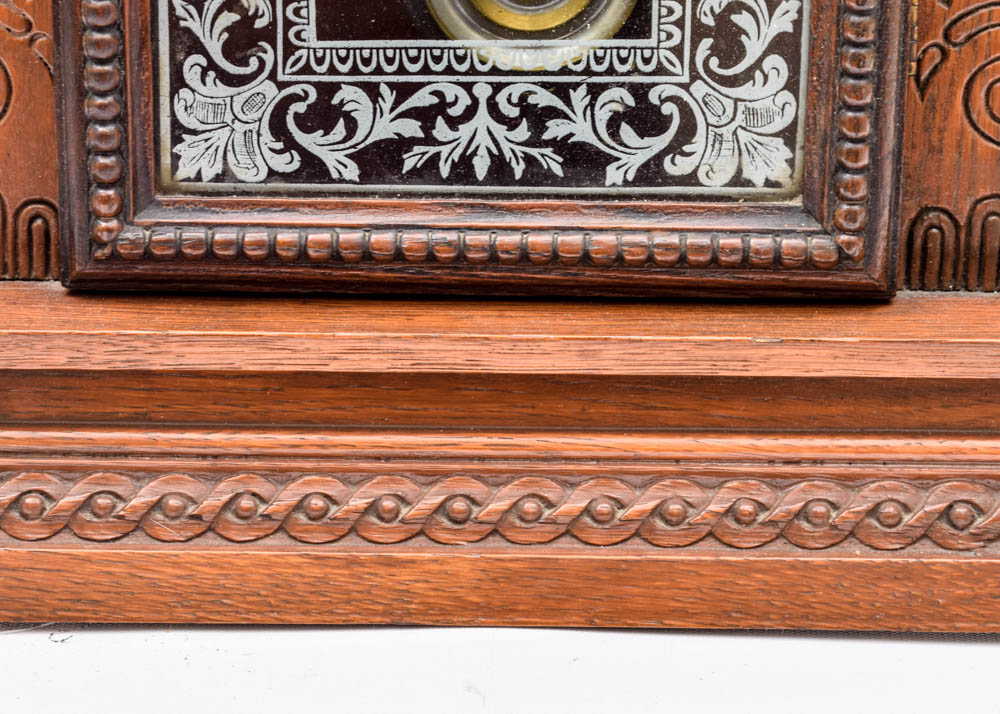 Vintage Ansonia Gingerbread Mantel Clock