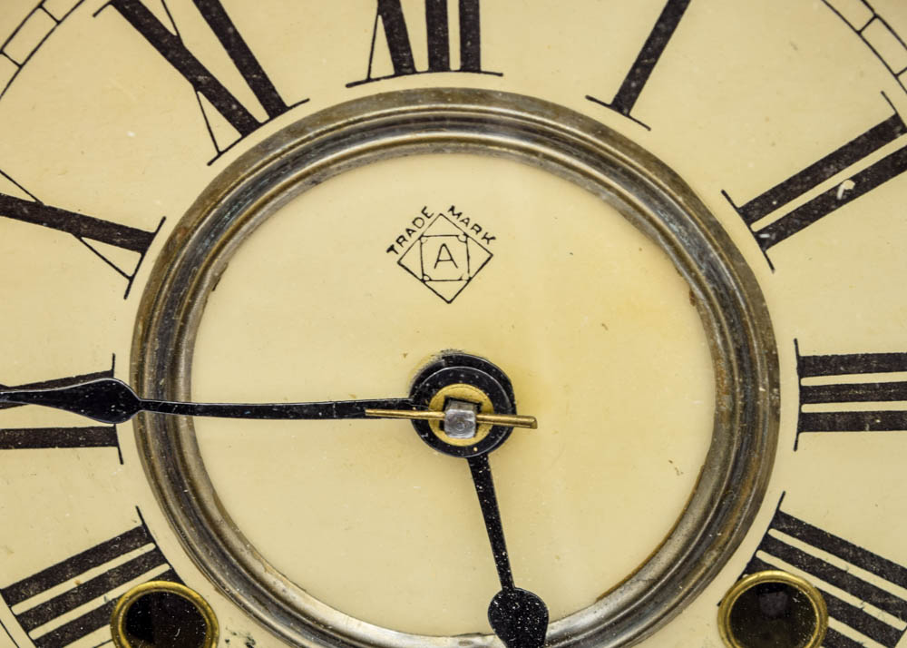 Vintage Ansonia Gingerbread Mantel Clock