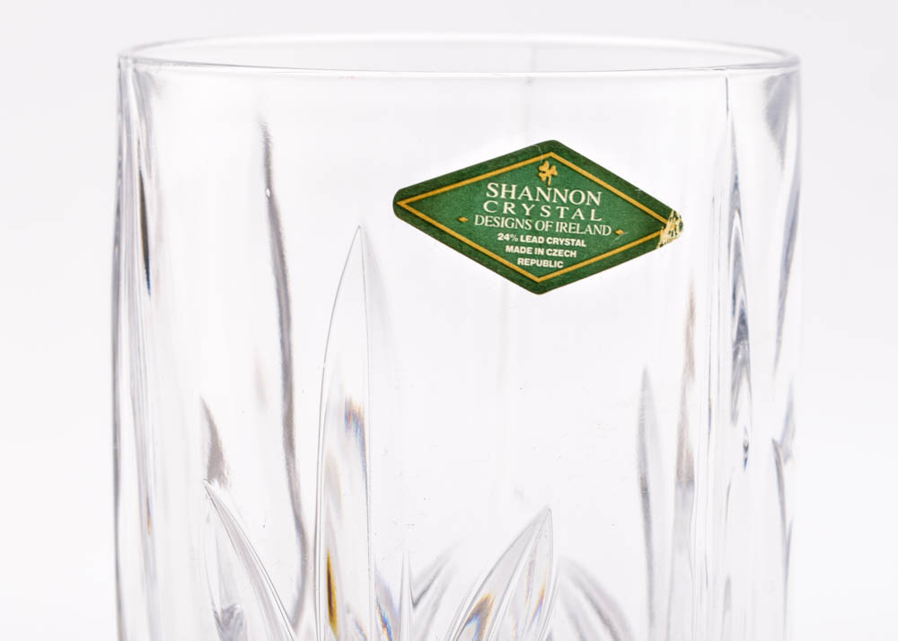 Shannon Crystal Goblets by Godinger
