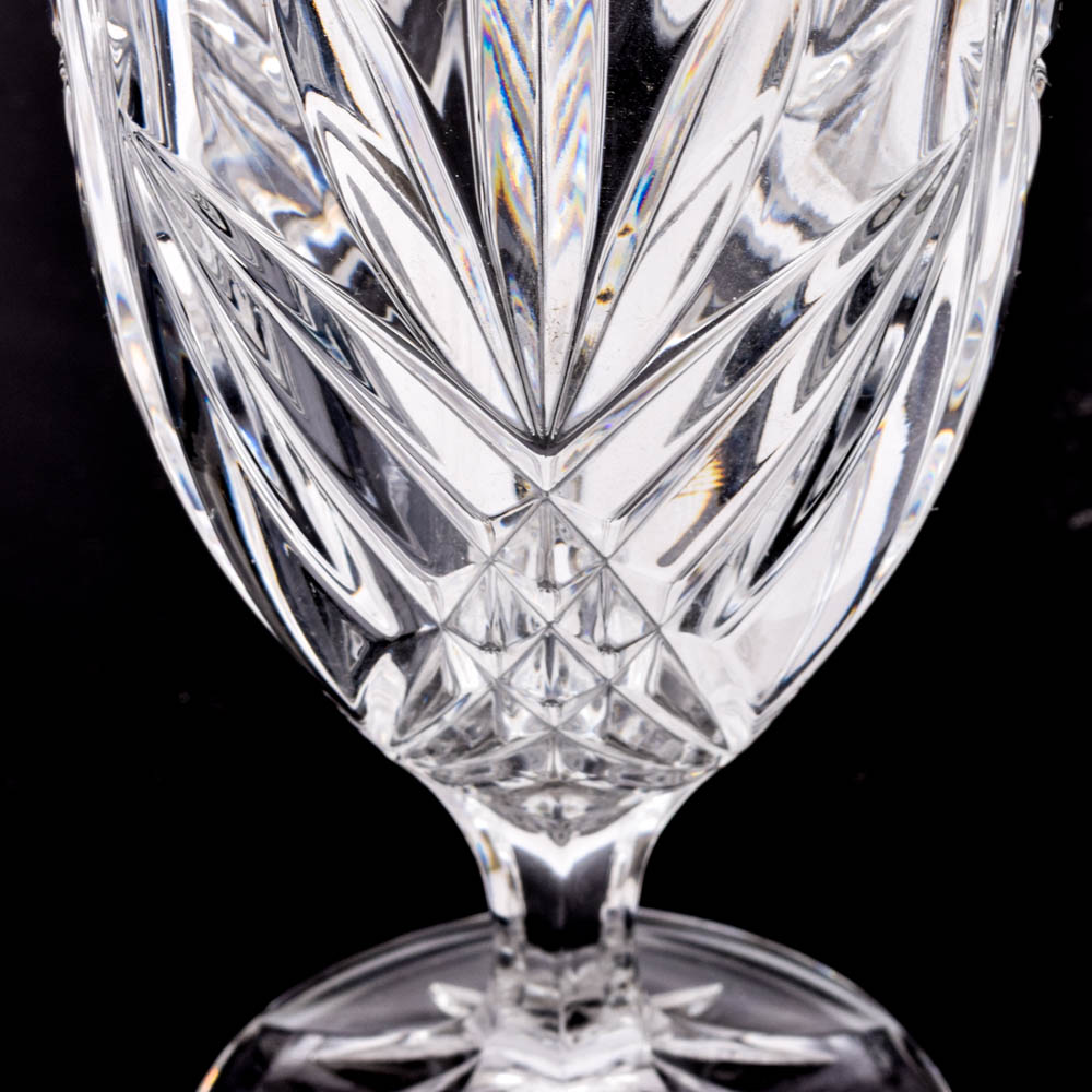 Shannon Crystal Goblets by Godinger
