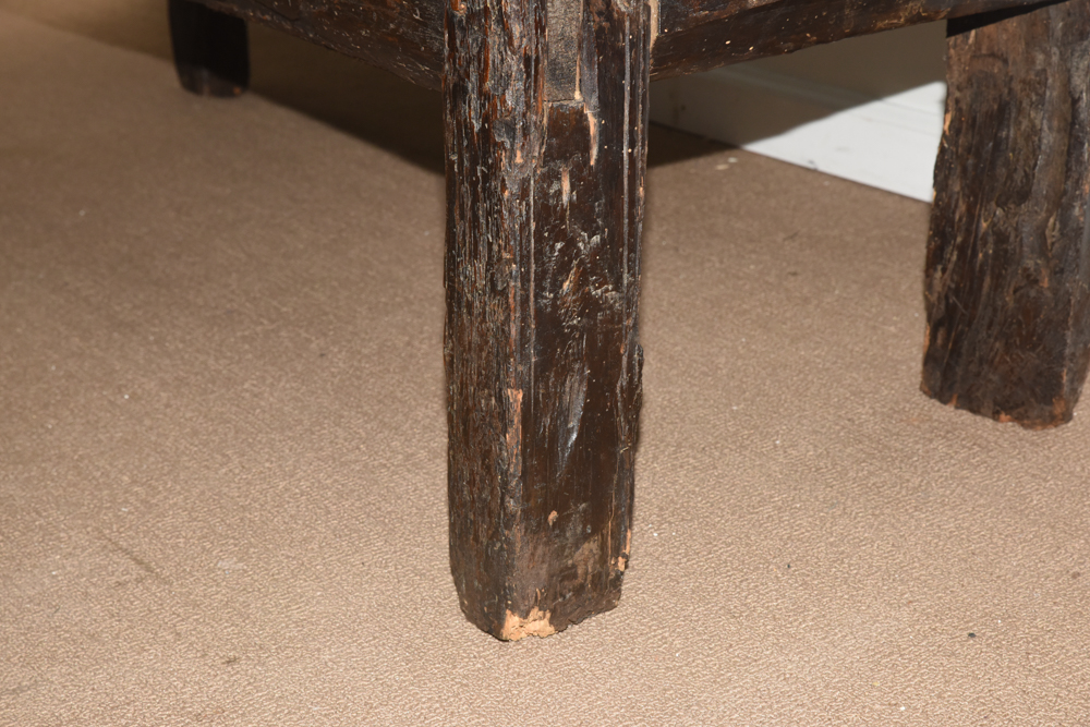 Antique Primitive Church Pew