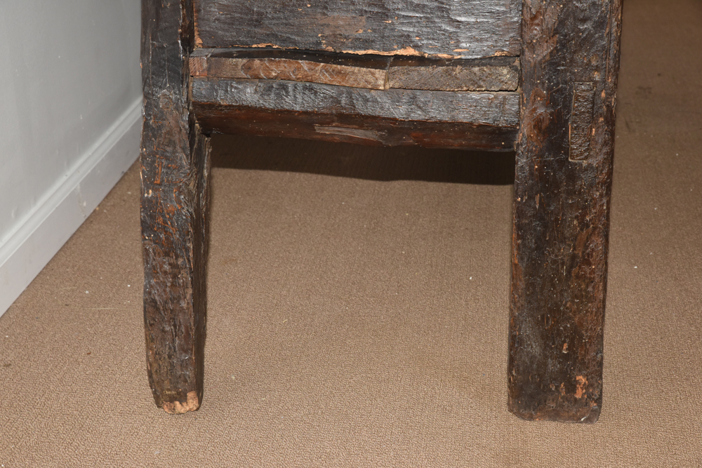 Antique Primitive Church Pew