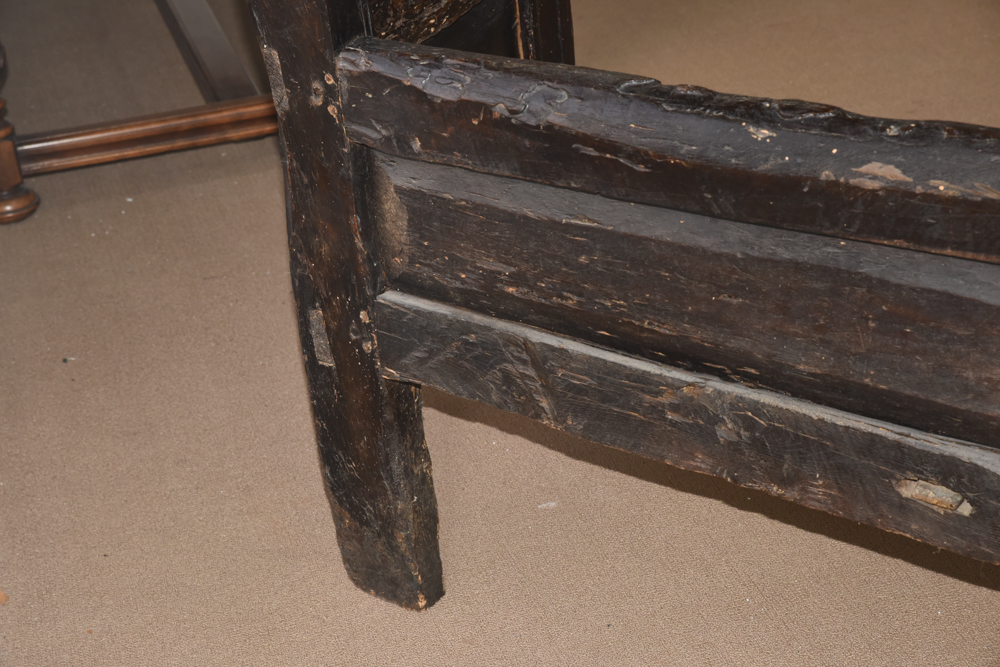 Antique Primitive Church Pew