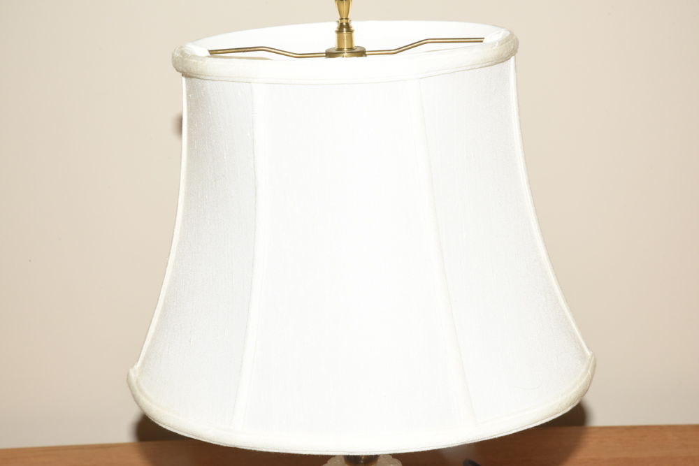 Heyward House Crystal Pineapple Lamp