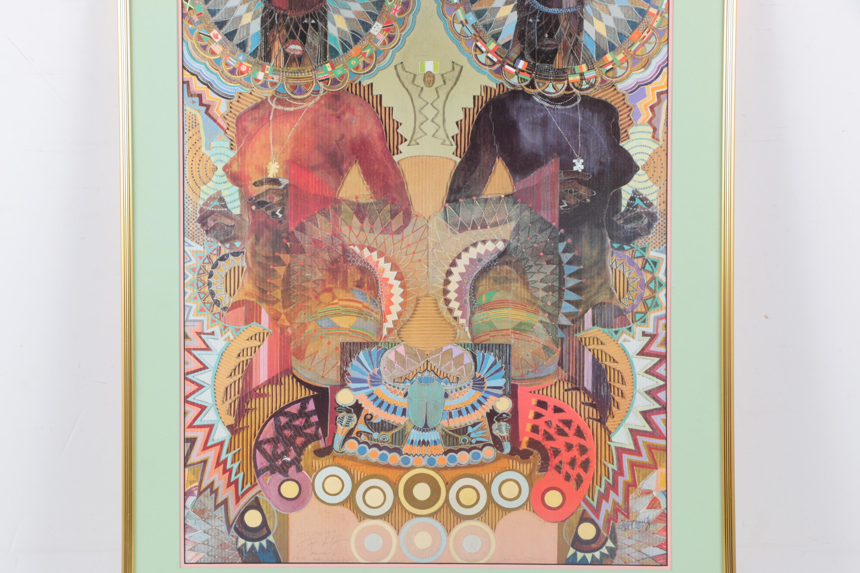 Jeff R. Donaldson Limited Edition Offset Lithograph "Majorities"