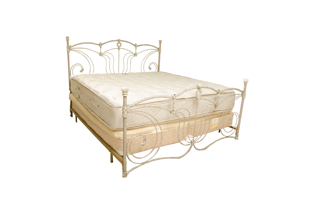 Wrought Iron King Bed Frame
