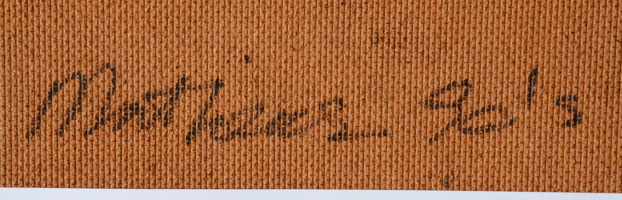 Carol J. Mathews Oil Painting of an Abstract Face