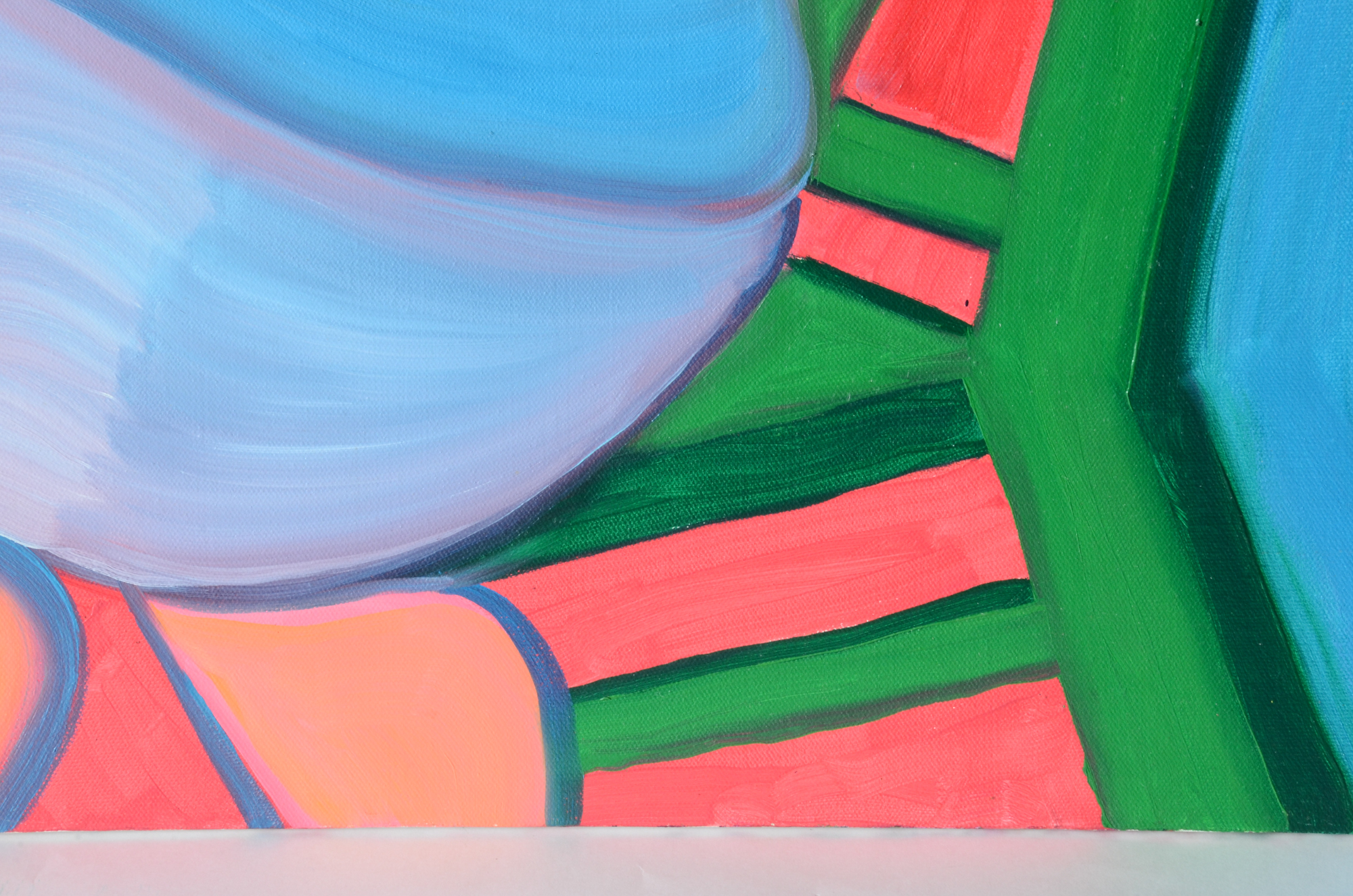 Carol J. Mathews Original Oil on Canvas Portrait Painting