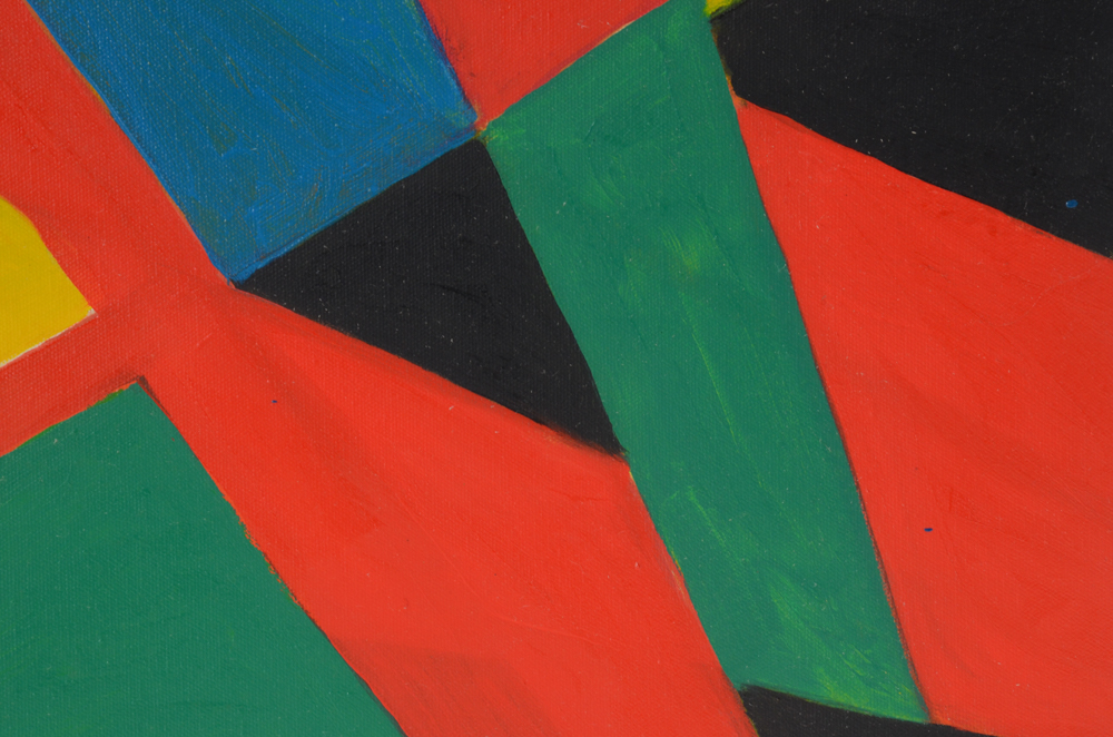 Carol J. Mathews Original Abstract Oil Painting on Canvas