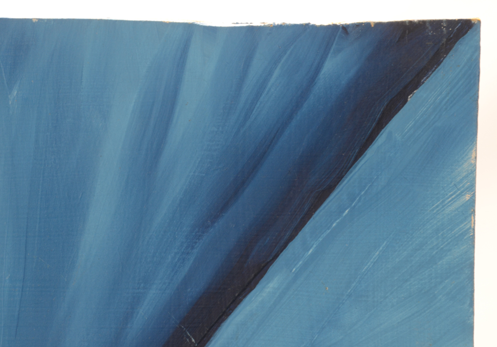 Carol J. Mathews Geometric Abstract Oil Painting