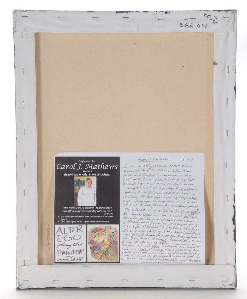 Carol J. Mathews Geometric Abstract Painting