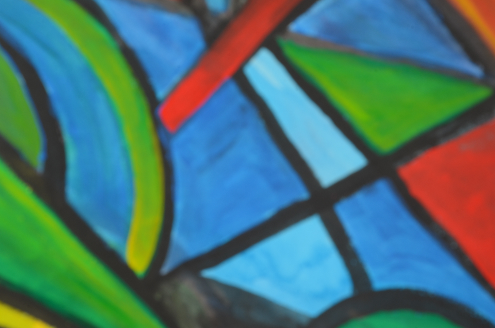 Carol J. Mathews Pair of Abstract Watercolor Paintings