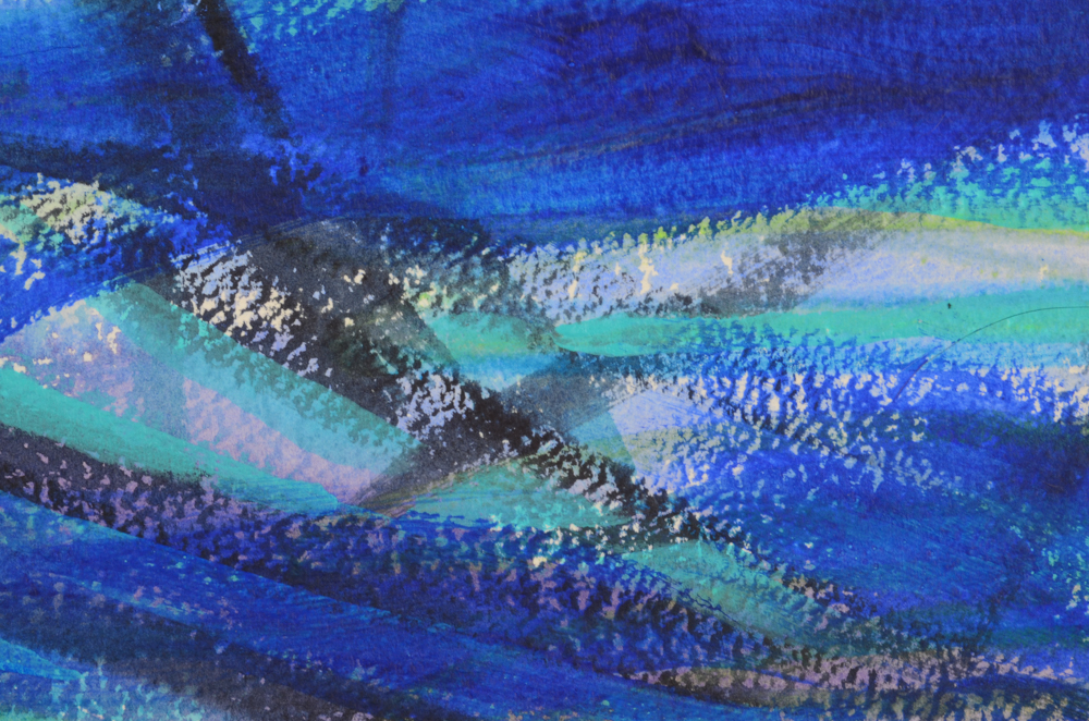 Carol J. Mathews Set of Abstract Watercolors