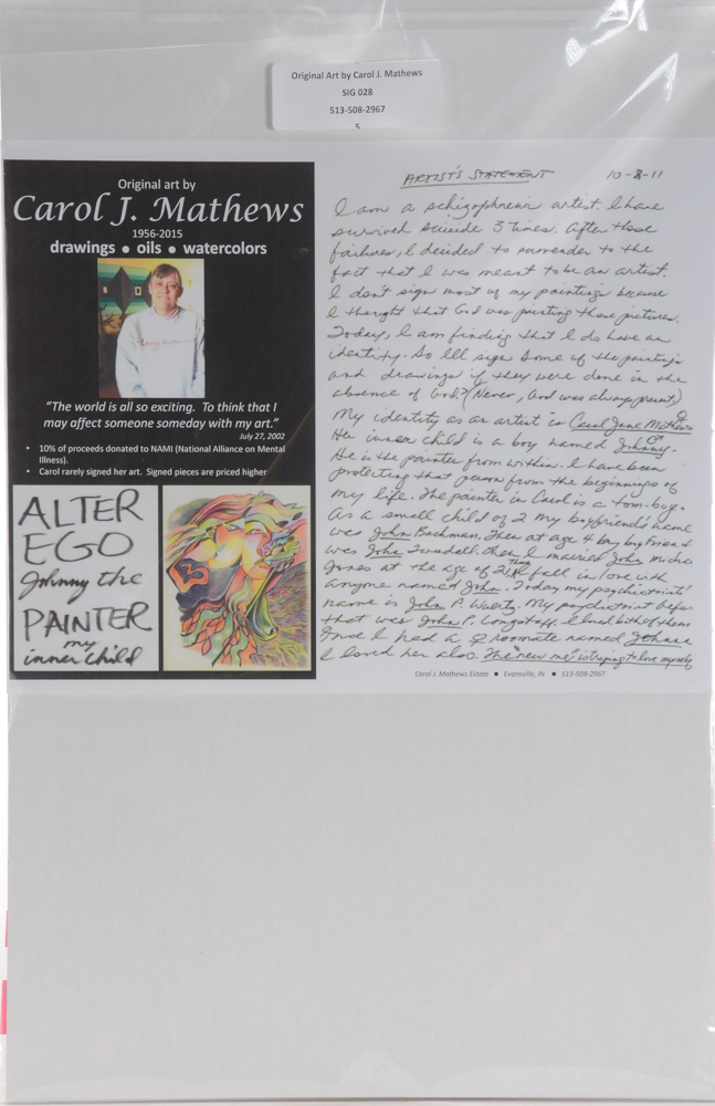 Carol J. Mathews Mixed Media Painting