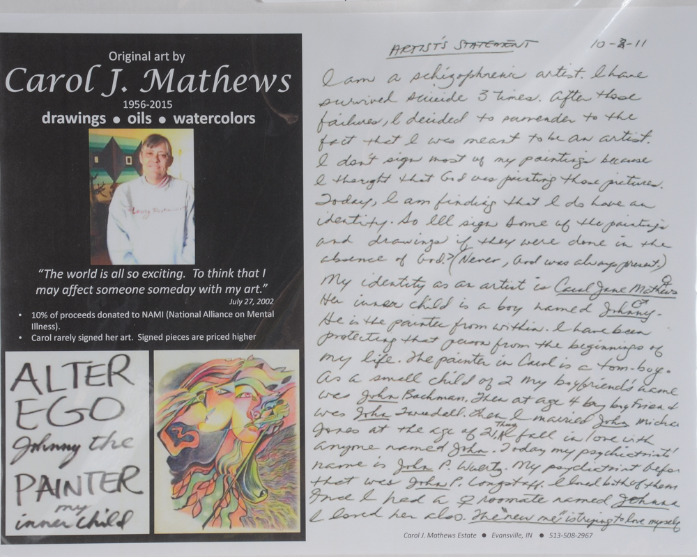 Carol J. Mathews Mixed Media Painting