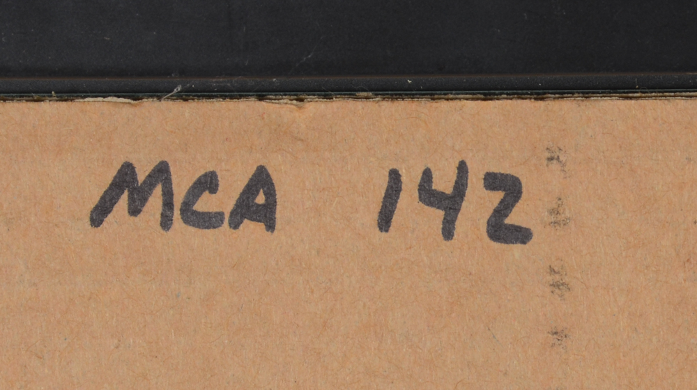 Carol J. Mathews Orignal Abstract Oil Painting on Paper